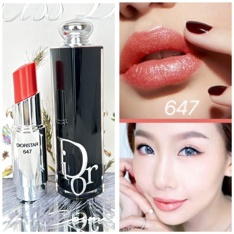 dior-addict-stellar-shine-case-inlcuded-tester-nobox-ดิออร์-ลิปสติกรุ่นสเตลล่าเทสเตอร์ปลอกขาวของใหม่มือ1-แท้99-100