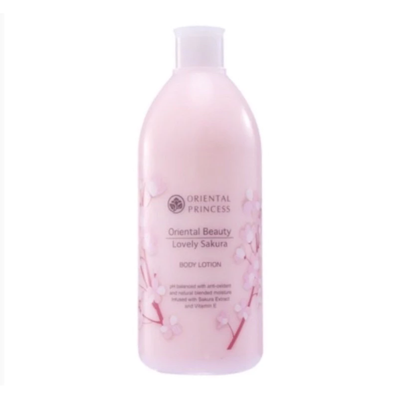 Oriental Princess โลชั่นทาผิวกาย กลิ่นหอม ติดทนทั้งวัน ซากุระ ขวดใหญ่ 400ml