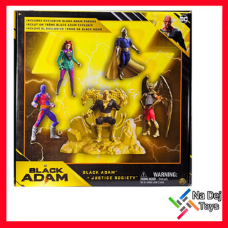 Black Adam & Justice Society Set Spin Master Figure แบล๊ค อดัม & จัซติซ โซไซตี้ เซ็ต สปิน มาสเตอร์ ฟิกเกอร์