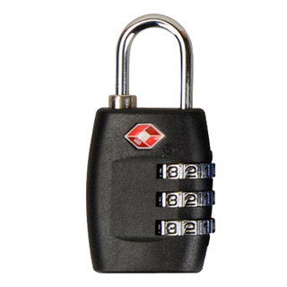 TSA335 ตัวล็อคศุลกากรพลาสติก 3 หลัก กุญแจกระเป๋า กุญแจรหัส กุญแจล็อค