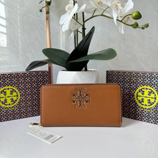 TORY BURCH BRITTEN ZIP CONTINENTAL WALLET