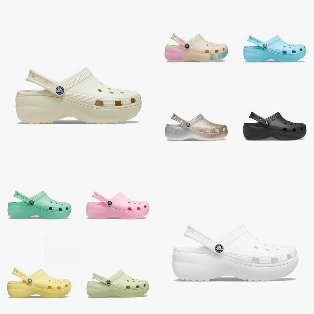 pre-order-crocs-classic-platform-clog-women-นำเข้าจากญี่ปุ่น-ของเเท้