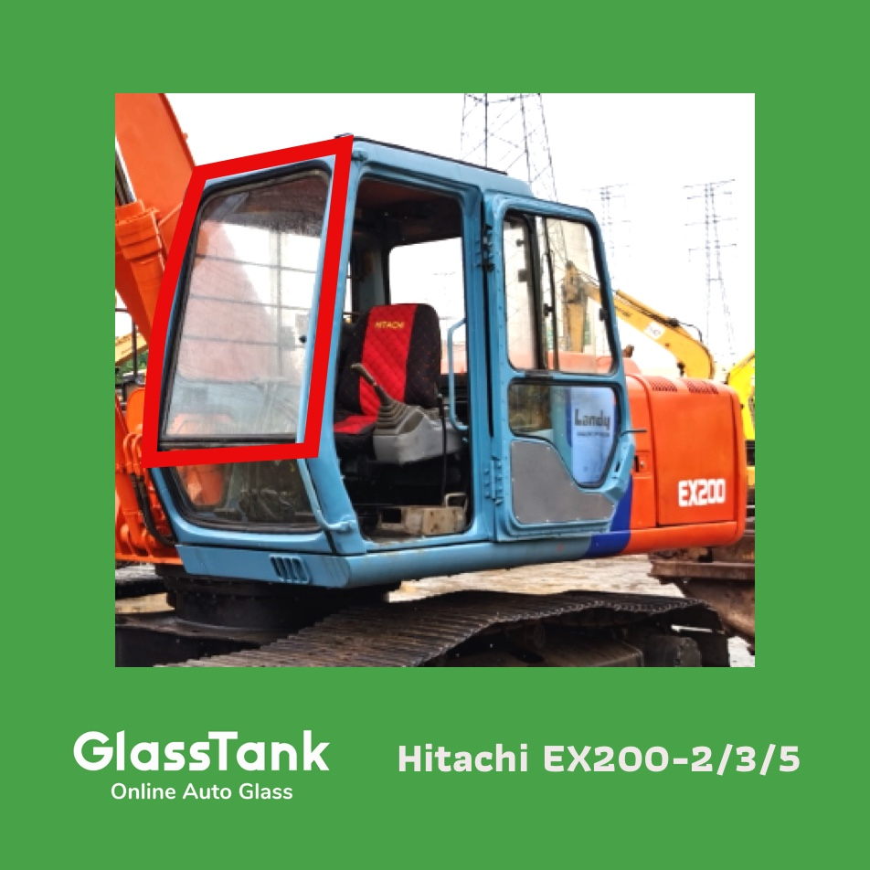 กระจกหน้าตรง Hitachi EX200-2 กระจกแม็คโคร | Shopee Thailand