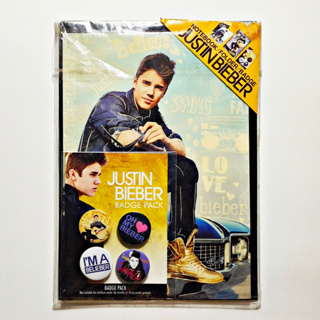 Justin Bieber - Believe (Notebook, Folder, Badge) (สินค้า Limited)