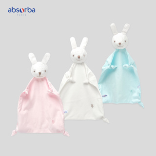 แอ็บซอร์บา (แพ็ค 1 ชิ้น) ตุ๊กตาผ้ากัด พี่กระต่ายลาแปง เหมาะสำหรับเด็กแรกเกิดขึ้นไป - bdd