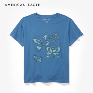 American Eagle OPP T-Shirt เสื้อยืด ผู้หญิง (NWTS 037-8764-408)