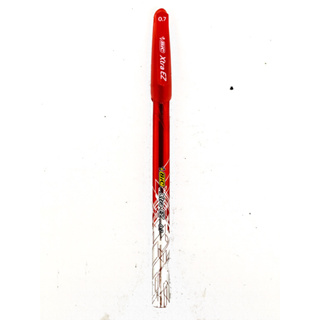 [Official Store] BIC บิ๊ก ปากกา XTRA EZ STIC NEEDLE ปากกาลูกลื่น เเบบถอดปลอก หมึกแดง หัวปากกา 0.7 mm. จำนวน 1 ด้าม