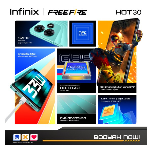 infinix-hot-30-30i-4-8-128gb-ประกันศูนย์ไทย