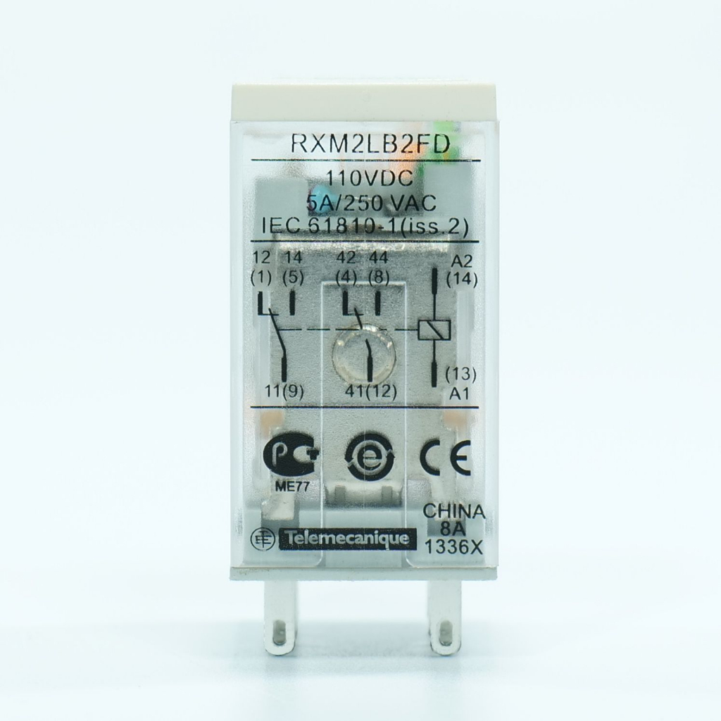 rxm2lb2fd-schneider-relay-schneider-rxm2lb2fd-รีเลย์-schneider-รีเลย์-110vdc-relay-110vdc-relay-110dc-รีเลย์-110dc