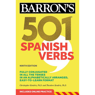 (C221) (9781506260600) 501 SPANISH VERBS (INCLUDES ONLINE PRACTICE) (BARRONS)