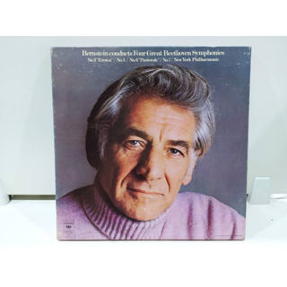 3LP Vinyl Records แผ่นเสียงไวนิล  Bernstein conducts Four Great Beethoven Symphonies  (J14D44)