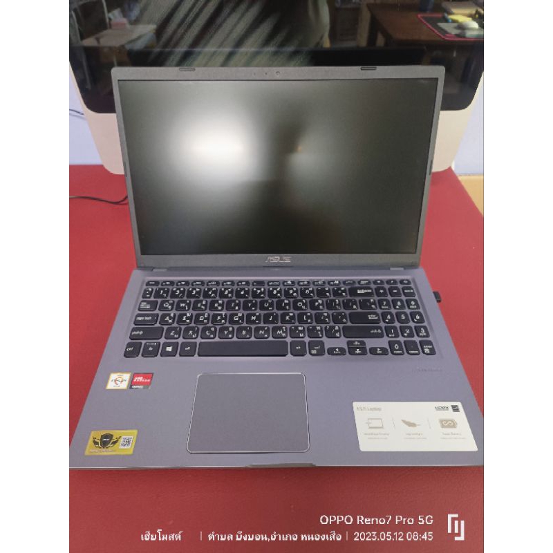 Notebook มือ2 asus m515da สภาพ80เปอร์ เครื่อง2ปีกว่า อุปกรณ์ครบ adapter ...
