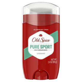 พร้อมส่ง‼️ สินค้าแท้💯% จาก USA 🇺🇸 Old Spice High Endurance Pure Sport Scent Deodorant for Men, 2.4OZ ( 68g )