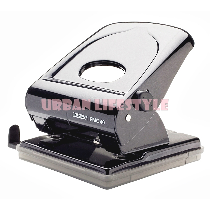 rapid-ราปิด-เครื่องเจาะกระดาษ-ที่เจาะกระดาษ-2-รู-2-hole-punch-รุ่น-fmc40-คละสี