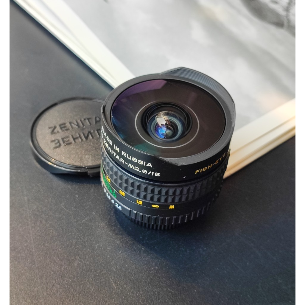 Objectif fisheye pour Canon EF MC zenitar 16mm f2.8 - Photo, audio & vidéo