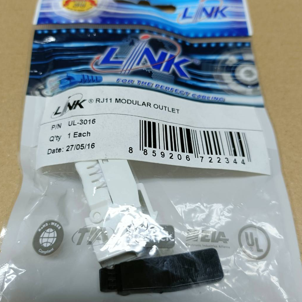 link-ul-3016-rj11-telephone-outlet-ตัวเมีย-tool-free-rj11-telephone-outlet-ตัวเมีย-tool-free-connect-telephone