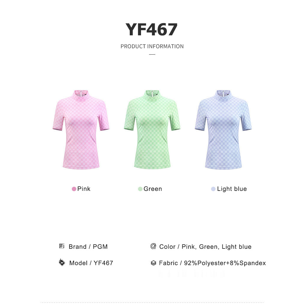11golf-เสื้อกอล์ฟ-ผู้หญิง-pgm-รหัส-yf467-สวมใส่สบาย