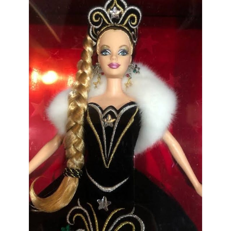 กล่องสวย-รุ่นสะสม-barbie-holiday-2006-doll-by-bob-mackie-ขายตุ๊กตาบาร์บี้งานกล่อง-สินค้าใหม่พร้อมส่ง