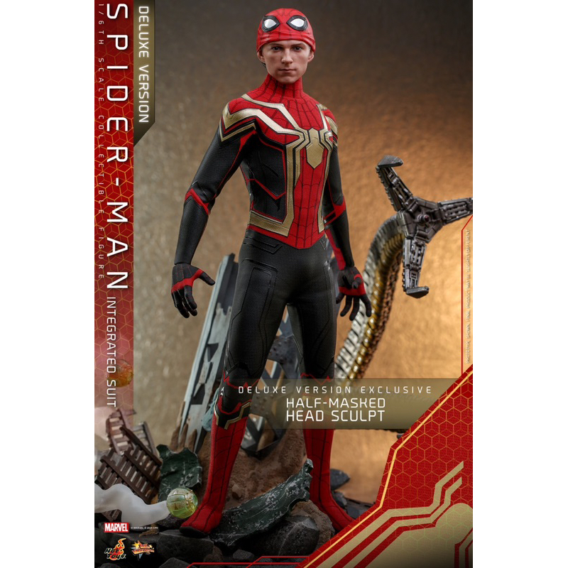 hot-toys-mms624-spider-man-no-way-home-intergrated-suit-deluxe-version-ใหม่