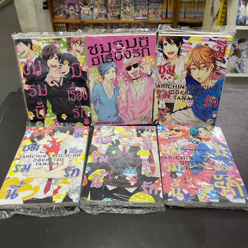 ยกชุด-set-6เล่ม-ชมรมนี้มีเรื่องรัก-ชมรมราริจิน-บิจจิ-มือหนึ่ง-มังงะวาย-yaoi-การ์ตูนวาย-yarichin-bitch-club