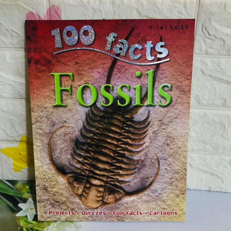 100 facts Fossils ปกอ่อนมือสองal3 Shopee Thailand
