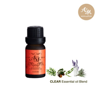 Aroma&amp;More Clear Essential oil 100% Blend / น้ำมันหอมระเหยสูตรผสมเพื่อกลิ่นหอมสดชื่น สะอาด โล่งสบาย 5/10/30ML