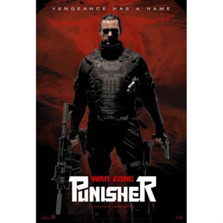 เสื้อยืดจากภาพยนต์ Punisher: War Zone 2008 มือสองสภาพดี