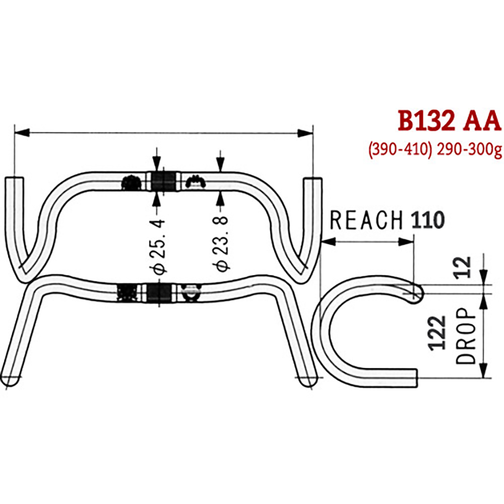 แฮนด์จักรยาน-nitto-b132aaf