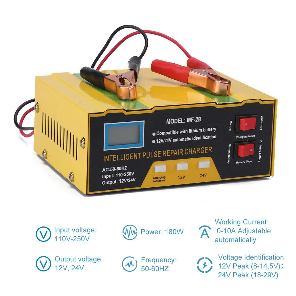 เครื่องชาร์จbattery-เครื่องชาตแบต12v24-ชาร์จแบตเตอรี่-ตู้ชาตแบต-เหมาะกับรถทุกประเภท-ที่ชาจแบตรถยน