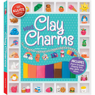 Make Clay Charms Make more than 35 different charms to wear Comes with 9 colors of clay, charm bracelet