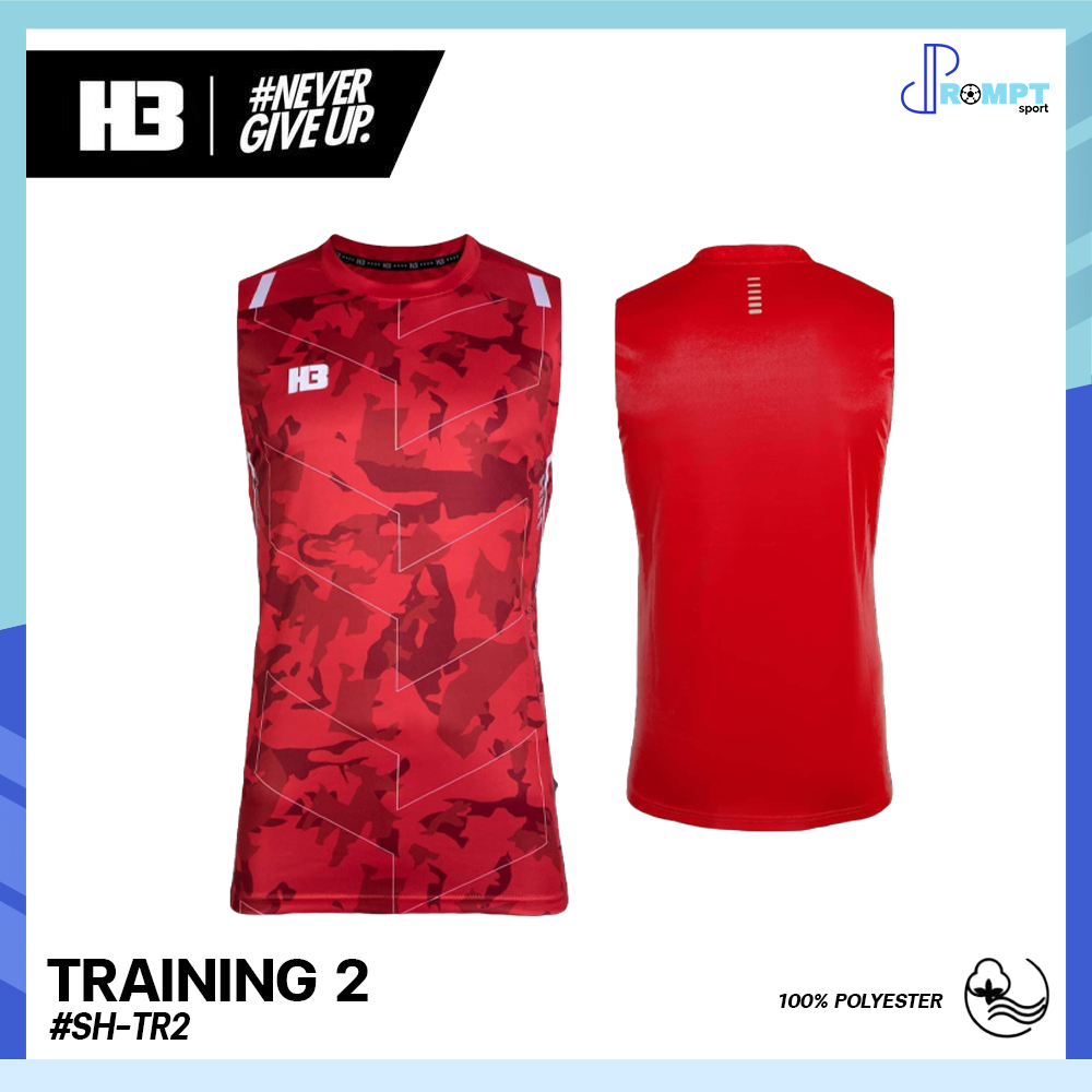 เสื้อกีฬาแขนกุดกล้ามtraining-2-เสื้อกีฬาเอชทรี-h3-sport-รหัส-sh-tr2-ของแท้-100