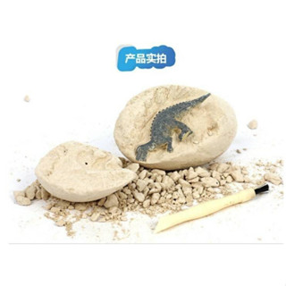 [พร้อมส่งจากไทย ]  Dinosaur eggs แบบ 1 ฟอง ขุดไข่จำลอง ฝึกกล้ามเนื้อมัดเล็ก