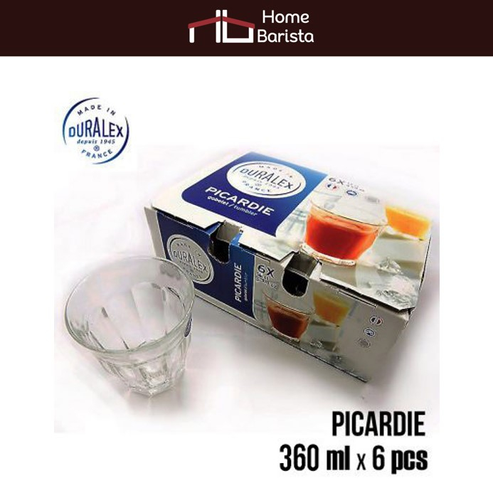 Duralex Made In France Picardie Glass Tumbler Set Of 6 - 7