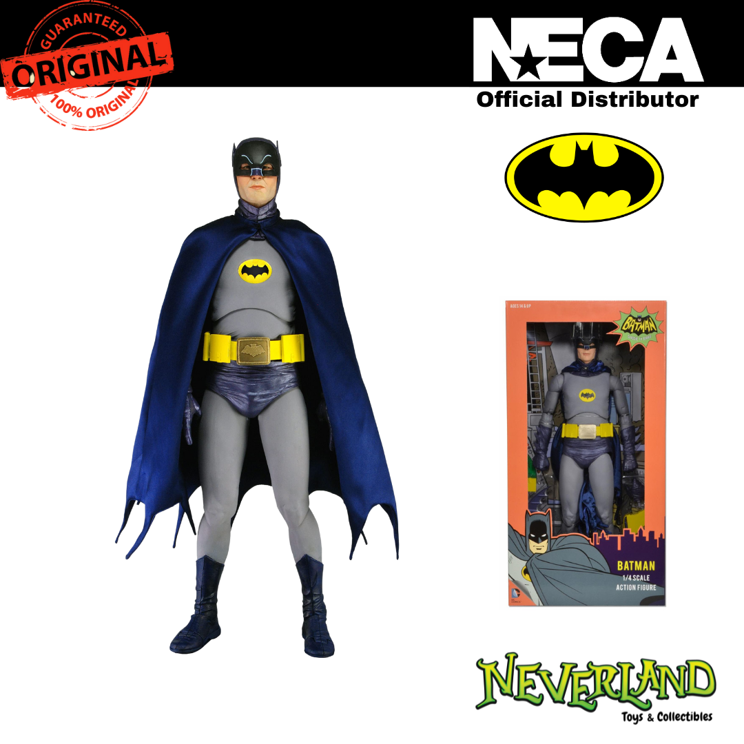 NECA Simpsons Serie 5 – Action Figure Adam West – 13 Cm – 25° Anniversario – Statuetta Da Collezione