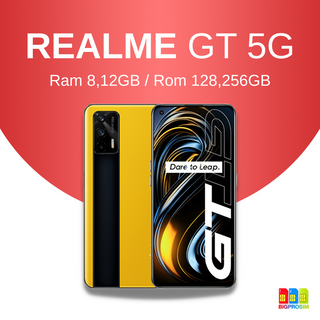 [พร้อมส่ง]🔥Realme GT 5G Ram 8/128GB Snapdragon 888 (🇹🇭ประกันศูนย์ไทย 1 ปี)✅ออกใบกำกับภาษีได้