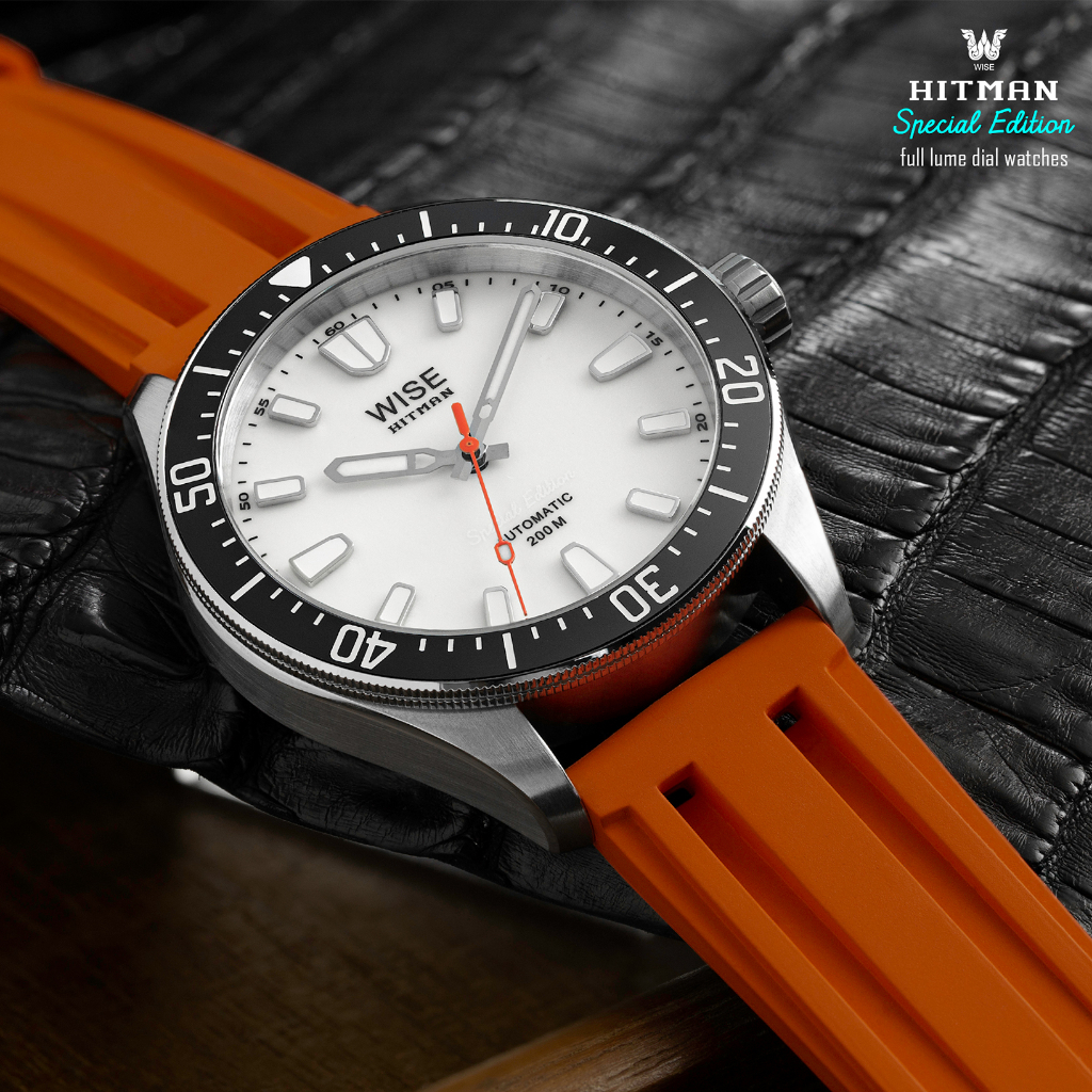 WISE รุ่น HITMAN HIT66 Full Lume Set สายยาง FKM Jetfire *แจ้งสีสายที่ ...