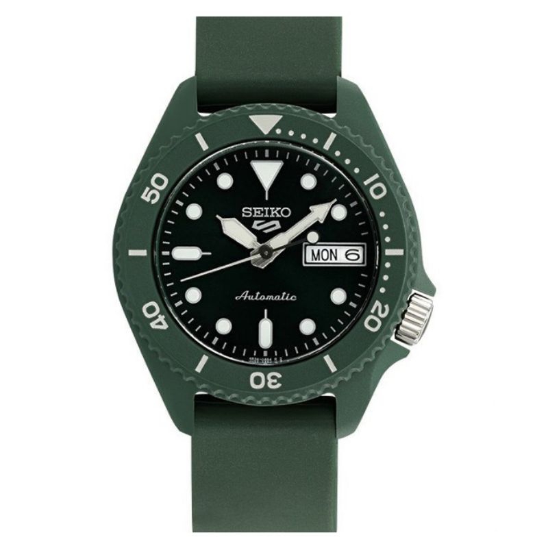 SEIKO 5 SPORT GREEN RESIN CASE SPECIAL EDITION SRPG83K1 Shopee Thailand