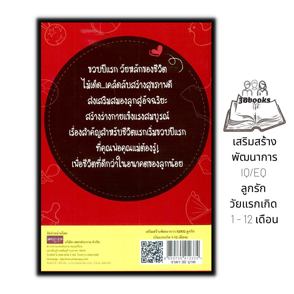 หนังสือ-เสริมสร้างพัฒนาการ-iq-eq-ลูกรัก-วัยแรกเกิด-1-12-เดือน-ครอบครัว-คู่มือการเลี้ยงลูก-การเลี้ยงเด็ก