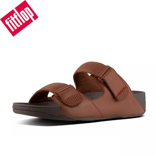 FITFLOPS GOGH MOC รองเท้าแตะแบบสวมผู้ชาย รุ่น L05-277 สี Dark Tan