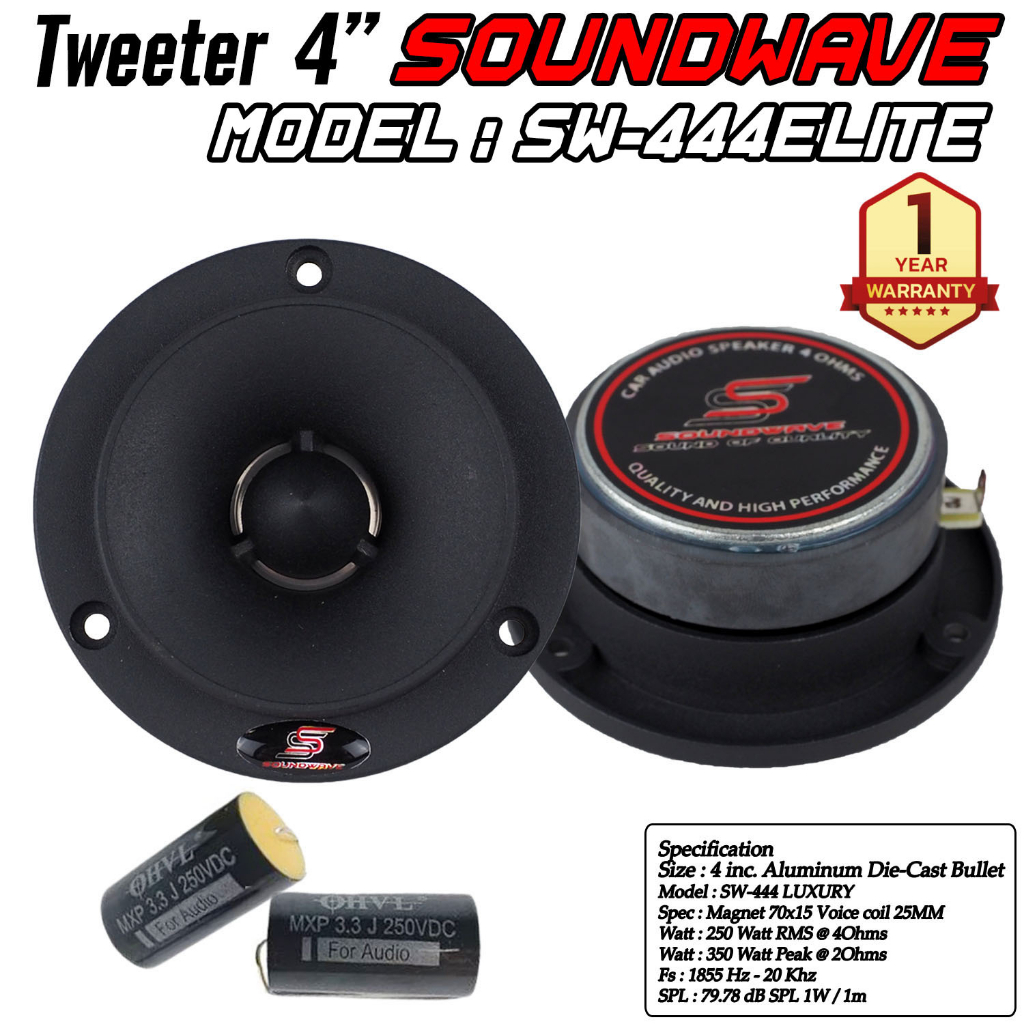 soundwave-sw-444eliteทวีตเตอร์-แหลมจาน-จำนวน-1คู่-ลำโพงรถยนต์-เครื่องเสียงรถ-ลำโพง4นิ้ว-เครื่องเสียงรถยนต์-เสียงแหลม