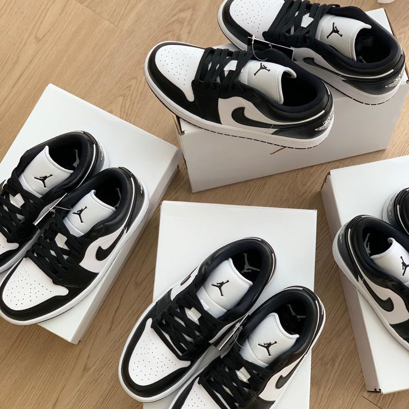 nike-air-jordan-1-low-panda-พร้อมส่ง-ของแท้1000