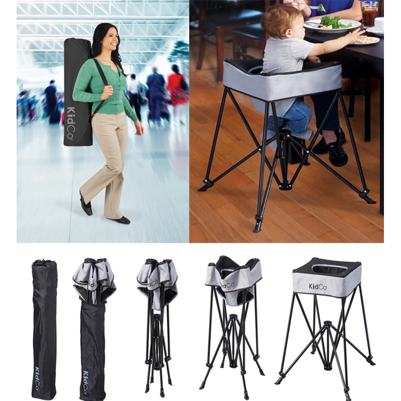 เก้าอี้ทานอาหารเด็กทรงสูงสำหรับพกพาของแท้จากอเมริกายี่ห้อ-kidco-dinepod-portable-lightweight-high-chair