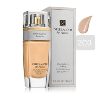 Estée Lauder Re-Nutriv Ultra Radiance Liquid Makeup SPF15 PA ++  (Cool Vanilla) ปริมาณ : 30 ml. (No Box)