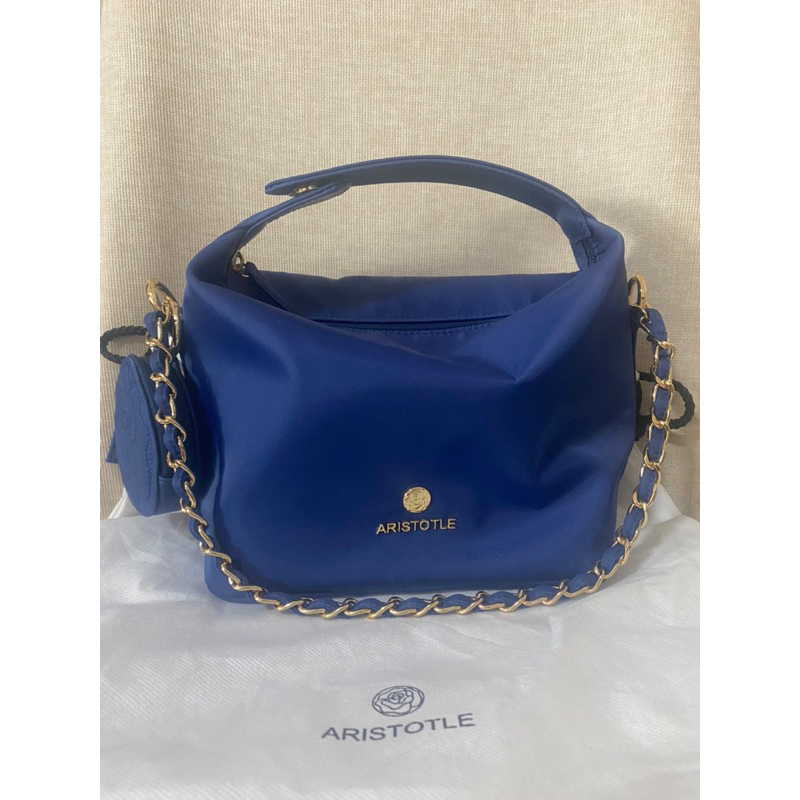 มือสอง Aristotle bag สี navy ขนาดปกติ Shopee Thailand