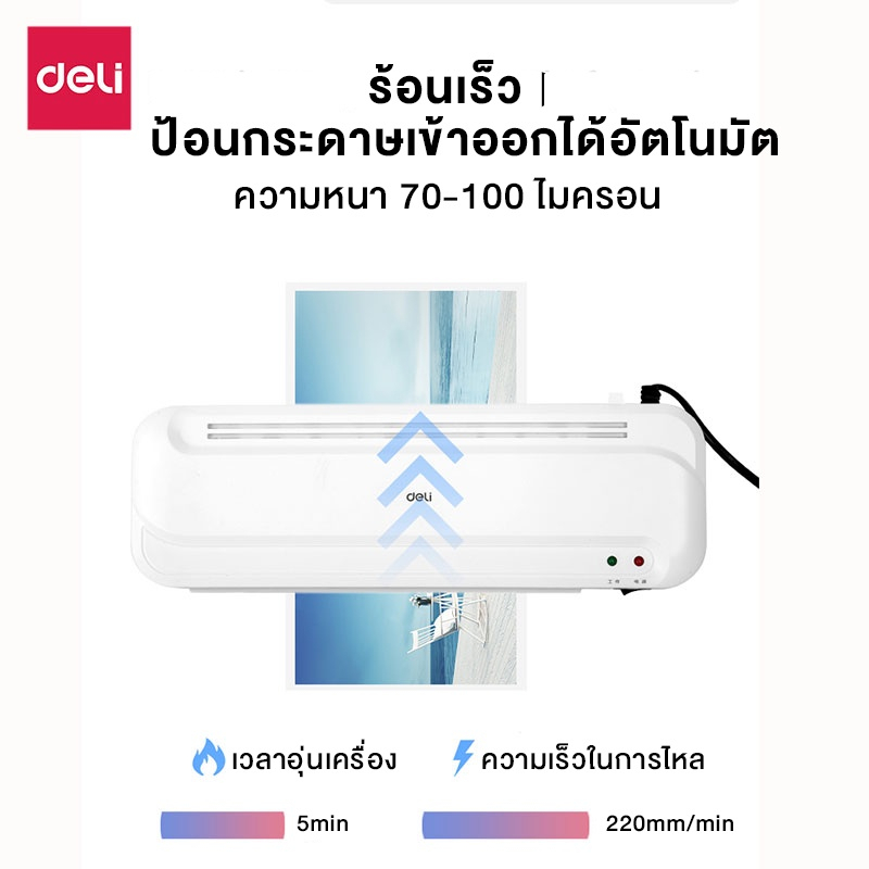 เครื่องเคลือบบัตร-แถมกระดาษเคลือบ100แผ่น-สำหรับ-a4-b5-a5-convincing