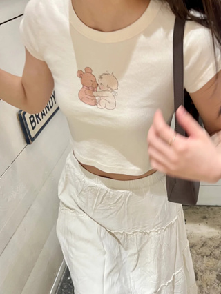 พร้อมส่งจากไทย Brandy Melville Ashlyn Top ของแท้ 100%