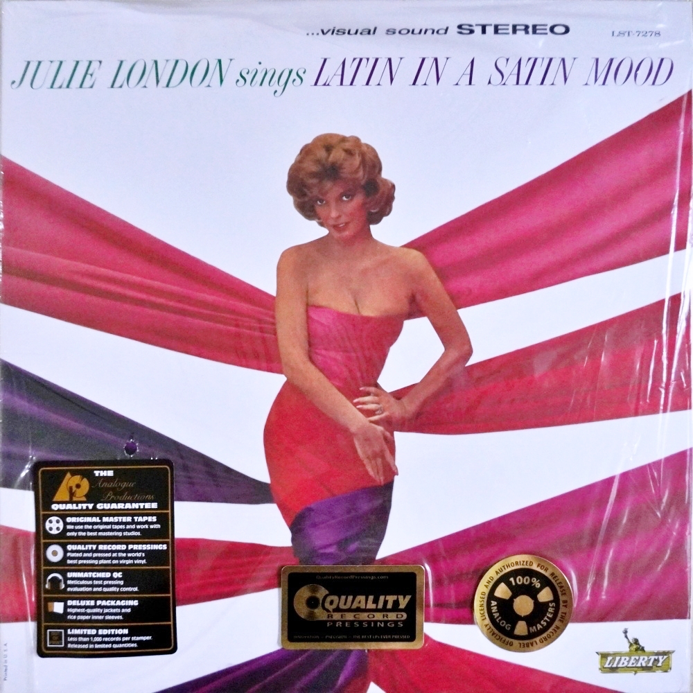 新品 アナプロ Julie London In A Satin Mood 2LP 【公式通販】