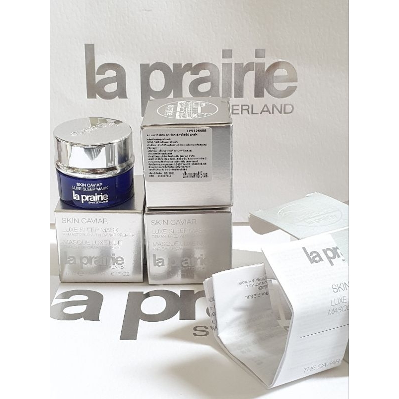 La Prairie Skin Caviar Luxe Sleep Mask 5 ml ฉลากไทย Shopee Thailand