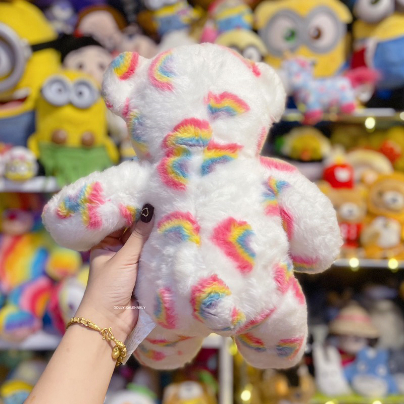 หมีบิ้วอะแบร์สายรุ้ง-หายากม้ากกก-build-a-bear