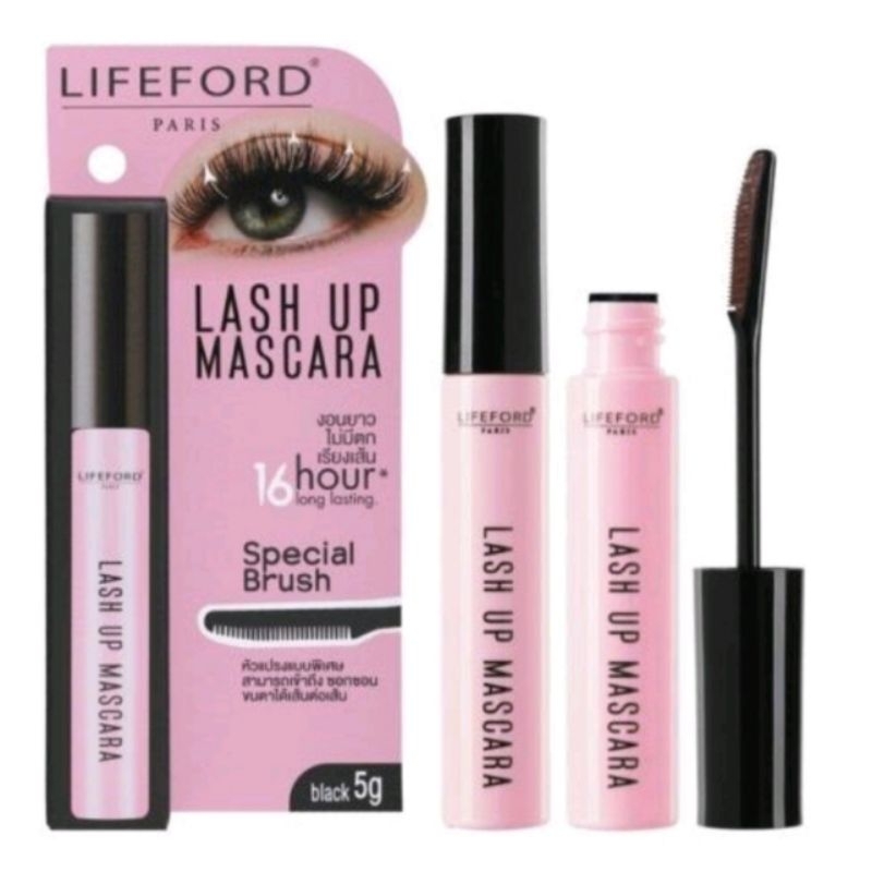 lifeford-lash-up-mascara-ไลฟ์ฟอร์ด-ลาสอัพ-มาสคาร่า-ปัดขนตาให้งอน-ยาว-หนา